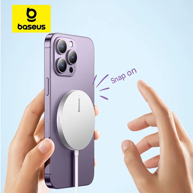 Baseus 15W Magnetic Wireless Charger - Solily