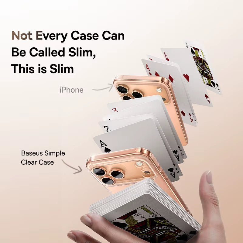 Clear TPU iPhone Case - Ultra Thin (iPhone 17 - 11 - Solily