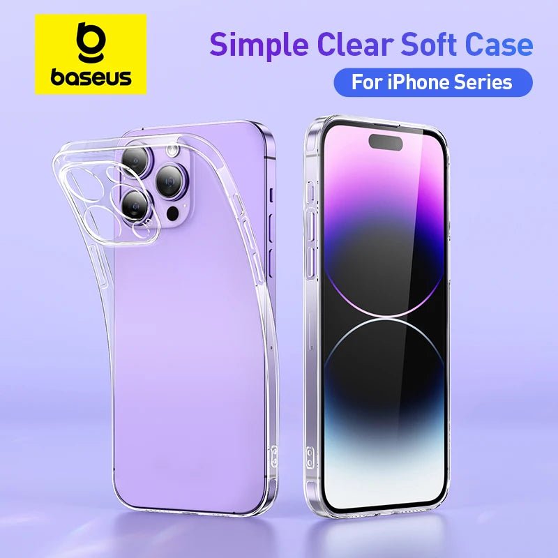 Clear TPU iPhone Case - Ultra Thin (iPhone 17 - 11 - Solily