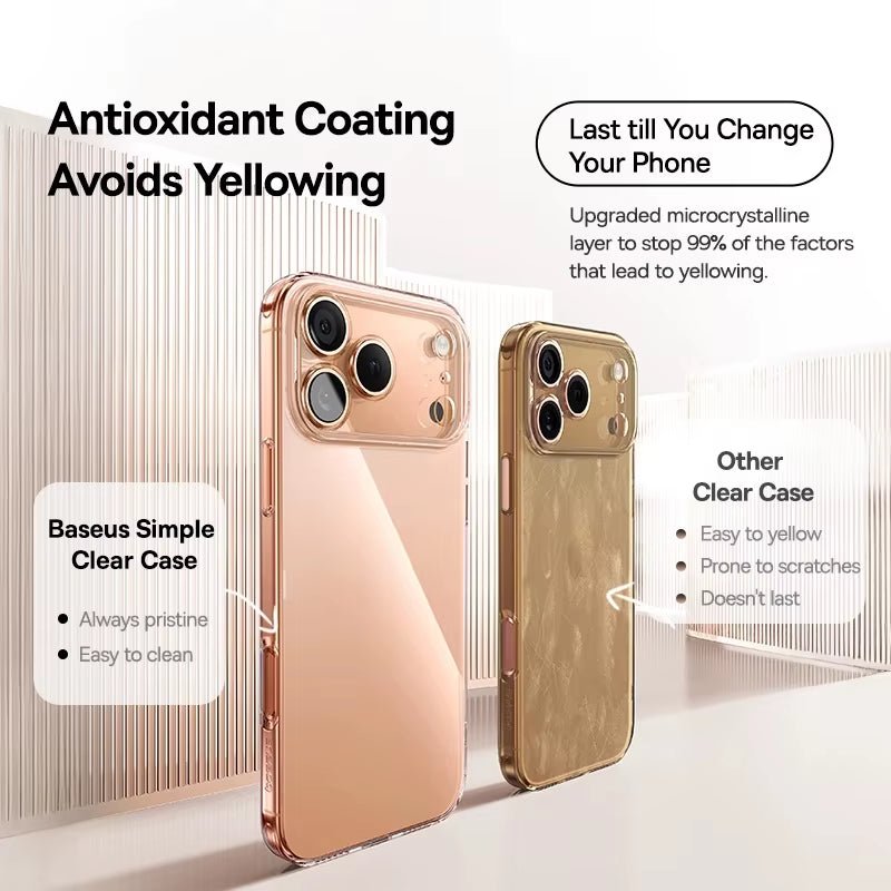 Clear TPU iPhone Case - Ultra Thin (iPhone 17 - 11 - Solily