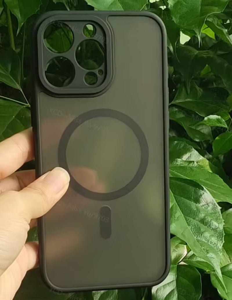 Magnetic Matte Shockproof Phone Case for iPhone 17/16/15/14 Series – Precision Hole Fit, Anti - Fingerprint, TPU Protective Cove - Solily