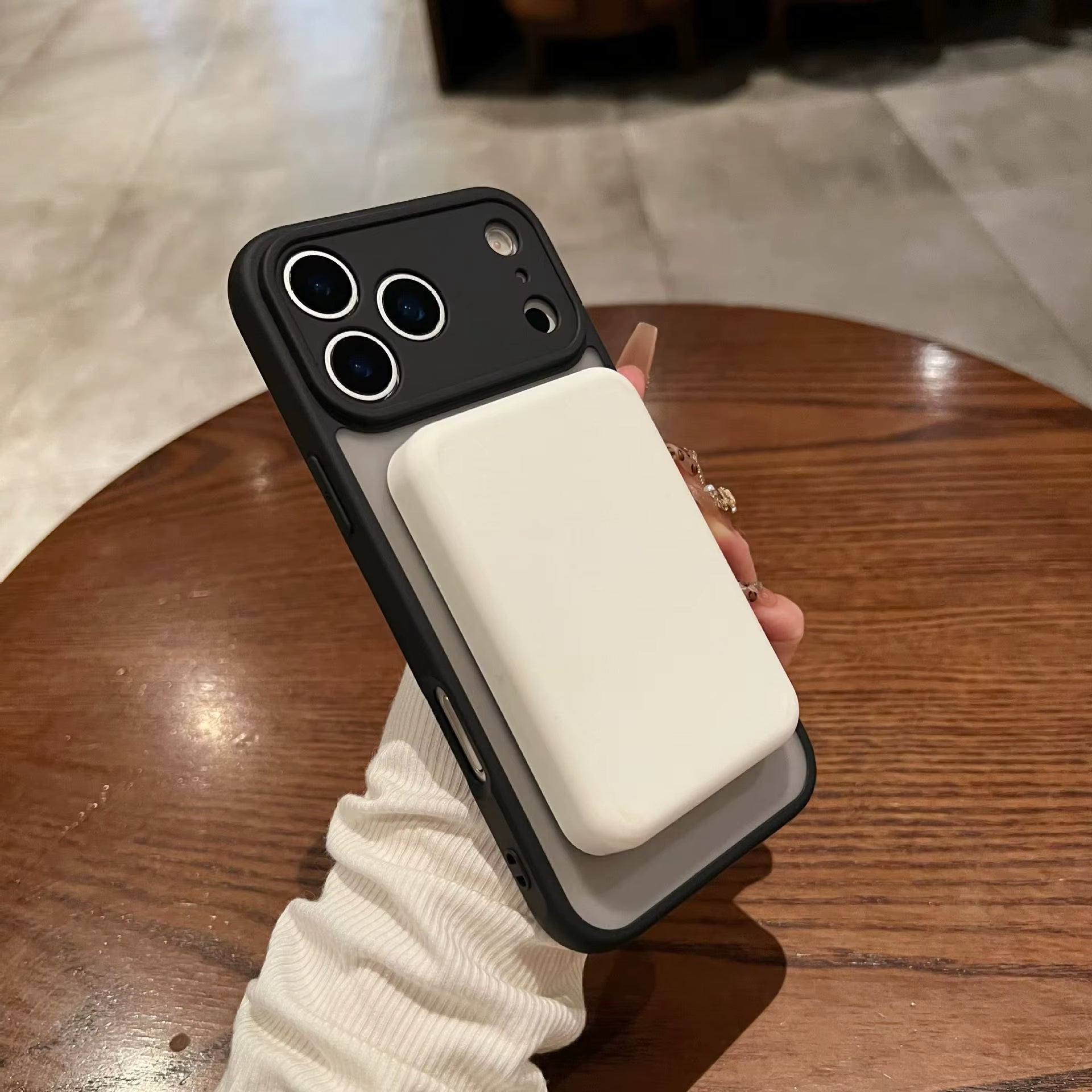 Magnetic Matte Shockproof Phone Case for iPhone 17/16/15/14 Series – Precision Hole Fit, Anti - Fingerprint, TPU Protective Cove - Solily