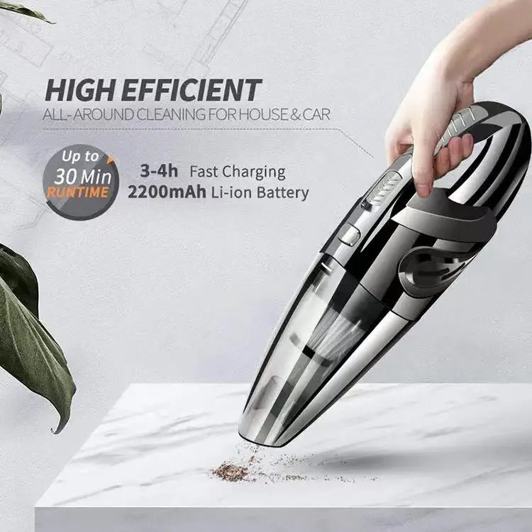 Portable Wireless Vacuum Cleaner - Rechargeable - Solily