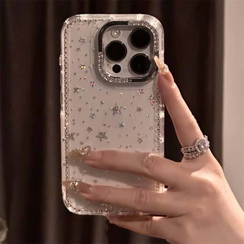 Rhinestone Bling iPhone Case (iPhone 17 - 14) - Solily