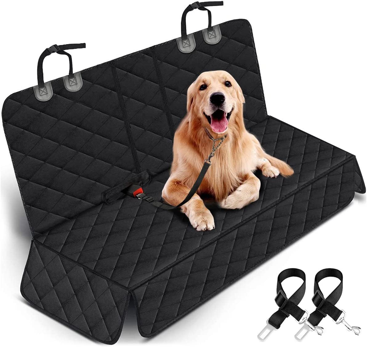 Waterproof Dog Car Seat Cover - Non - Slip Design - Solily